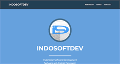 Desktop Screenshot of indosoftdev.com